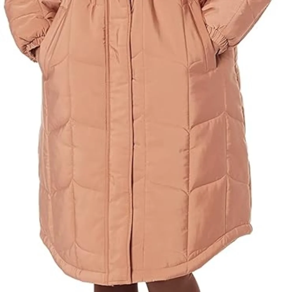 Amazon Essentials Women's Light Brown Coat - Picture 2 of 9